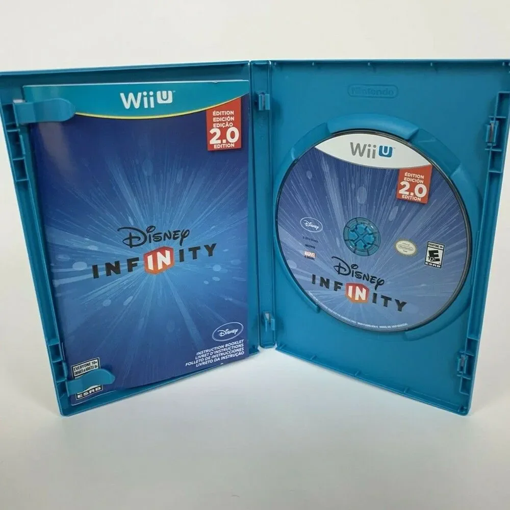Disney Infinity 2.0 Edition (Nintendo Wii U, 2014) Complete Game